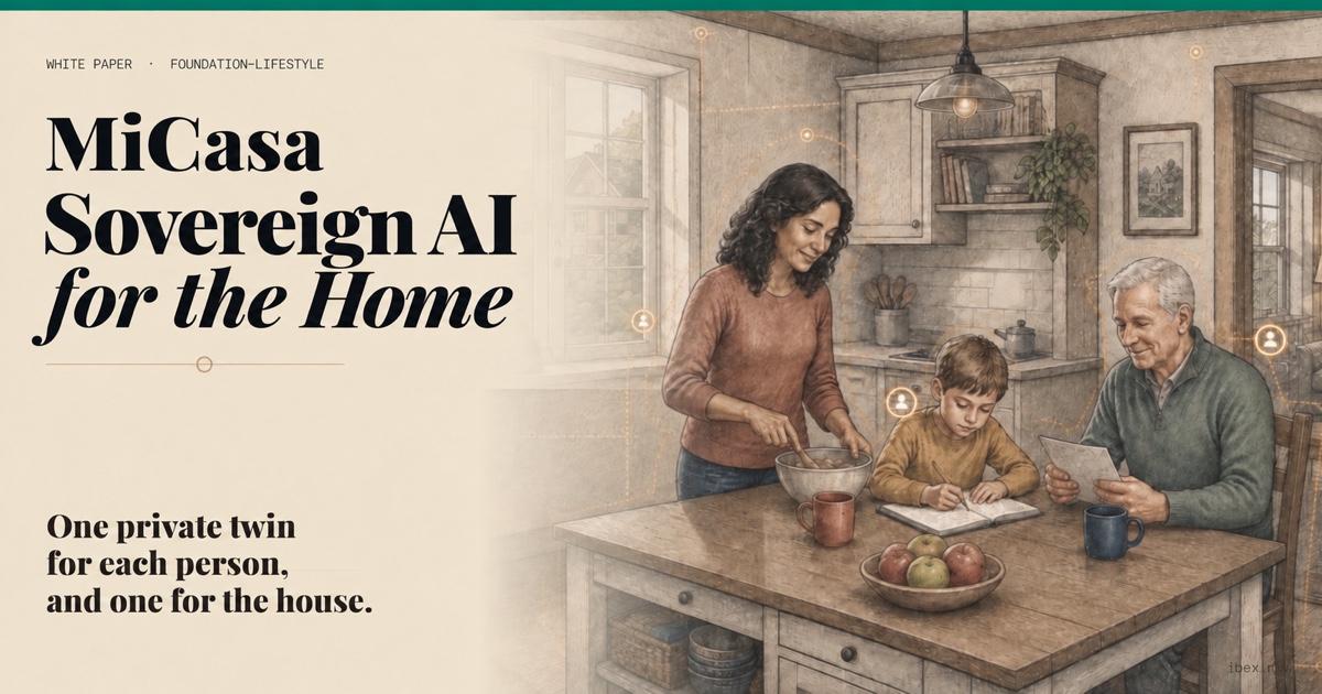 MiCasa: Sovereign AI for the Home poster